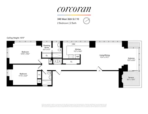 348 W 36th St #10, New York, NY 10018