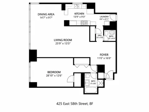 425 E 58th St #8F, New York, NY 10022