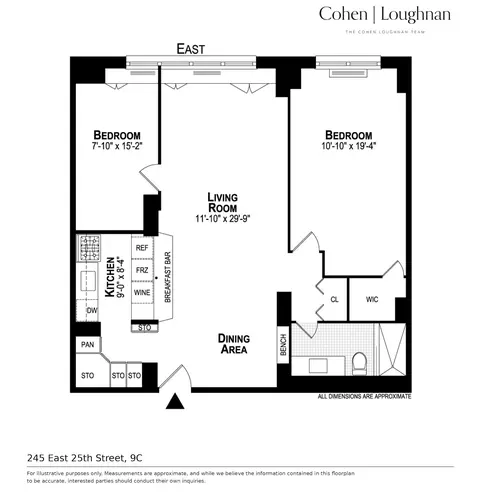 245 E 25th St #9C, New York, NY 10010