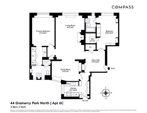 44 Gramercy Park N #6C, New York, NY 10010