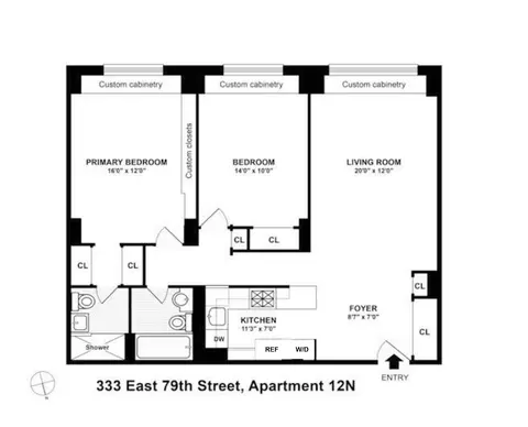 333 E 79th St #12N, New York, NY 10075
