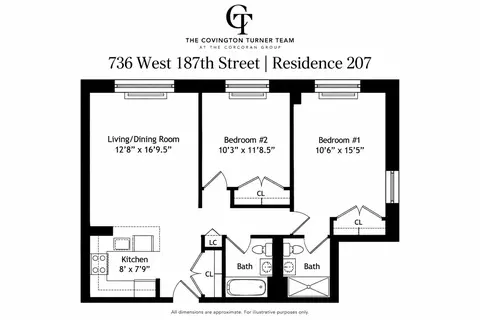 736 W 187th St #207, New York, NY 10033