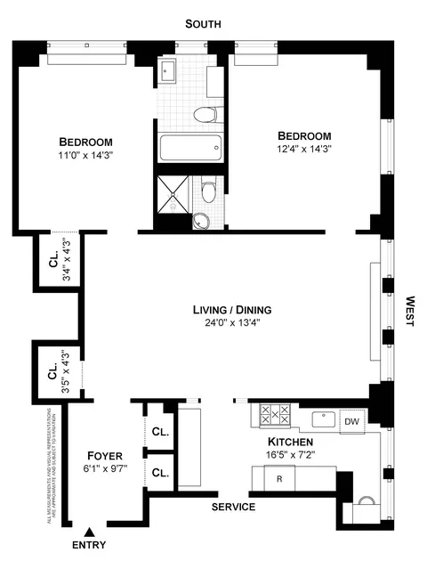 310 W End Ave #16C, New York, NY 10023
