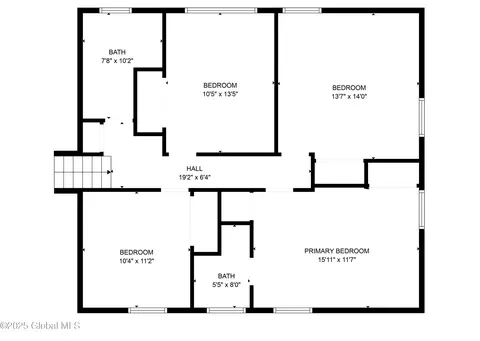 Floorplan - 8 Compton Pl, Schenectady, NY 12302 photo 4 of 5
