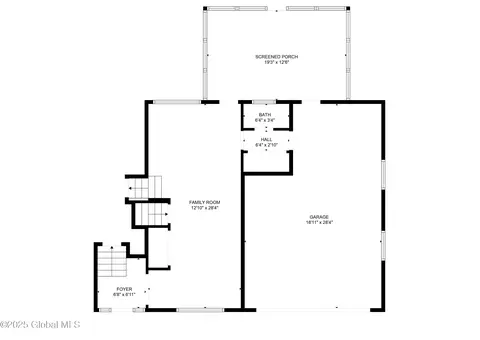 Floorplan - 8 Compton Pl, Schenectady, NY 12302 photo 2 of 5