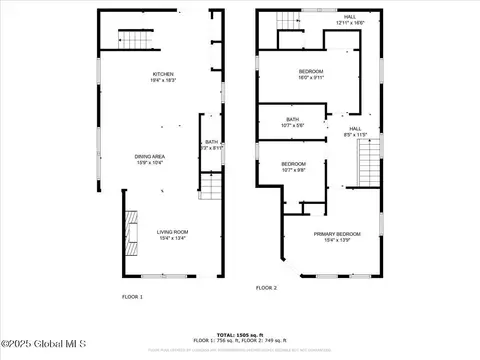 Floorplan - 701 Vale Pl, Schenectady, NY 12308 photo 6 of 6