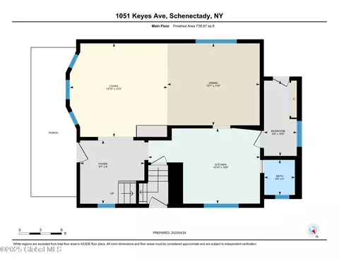 Floorplan - 1051 Keyes Ave, Schenectady, NY 12309 photo 1 of 2
