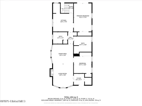 Floorplan - 10 Snowden Ave, Delmar, NY 12054 photo 2 of 3