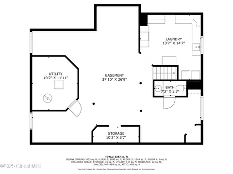 Floorplan - 1435 Lowell Rd, Schenectady, NY 12308 photo 1 of 9