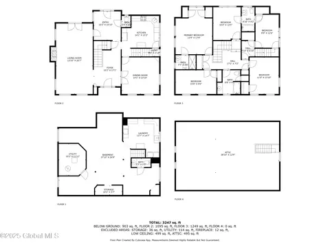 Floorplan - 1435 Lowell Rd, Schenectady, NY 12308 photo 5 of 9