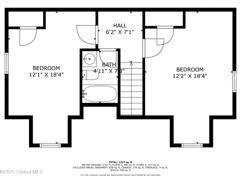 Floorplan - 110 Trinity Pl, Selkirk, NY 12158 photo 2 of 6