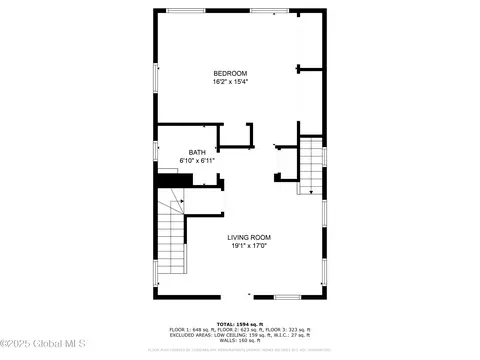 Floorplan - 160 Lake Rd, Berne, NY 12023 photo 2 of 3