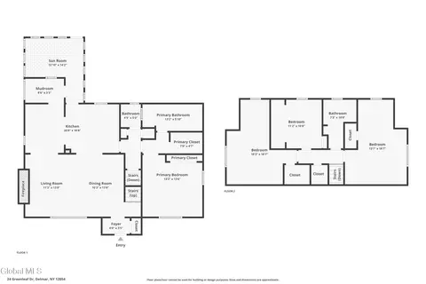Floorplan - 24 Greenleaf Dr, Delmar, NY 12054 photo 2 of 2