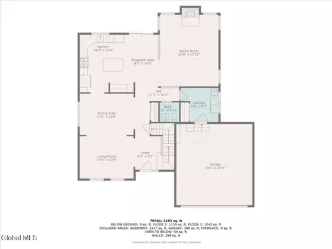 Floorplan - 35 Willowbrook Ter, Clifton Park, NY 12065 photo 1 of 6