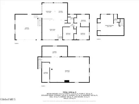 Floorplan - 306 Closson Rd, Schenectady, NY 12302 photo 7 of 7
