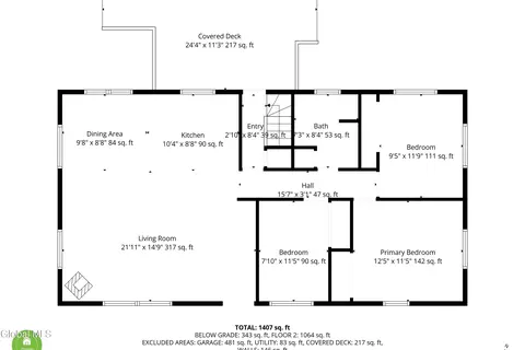 Floorplan - 812 Mackey Rd, East Durham, NY 12423 photo 1 of 1