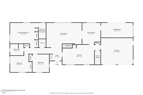 Floorplan - 41 Thorndale Rd, Slingerlands, NY 12159 photo 1 of 3