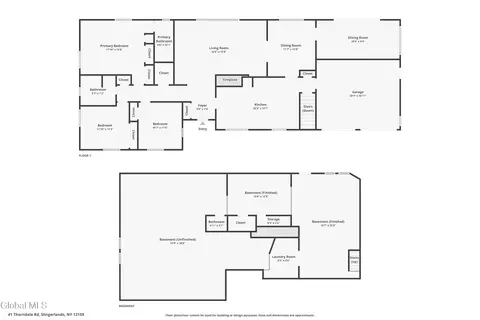 Floorplan - 41 Thorndale Rd, Slingerlands, NY 12159 photo 3 of 3