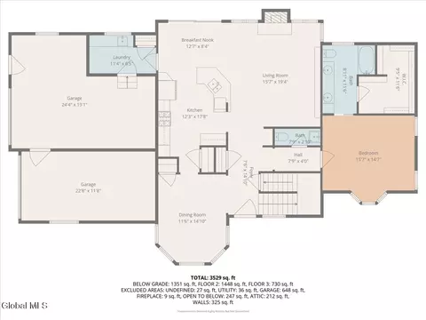 Floorplan - 116 Elm Ave, Delmar, NY 12054 photo 1 of 3