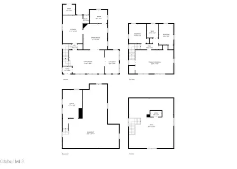 Floorplan - 815 Wright Ave, Schenectady, NY 12309 photo 1 of 1