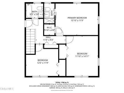 Floorplan - 63 Greenock Rd, Delmar, NY 12054 photo 2 of 3