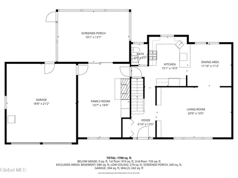 Floorplan - 63 Greenock Rd, Delmar, NY 12054 photo 1 of 3