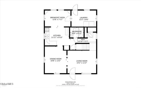 Floorplan - 305 Ash St, Corinth, NY 12822 photo 1 of 3
