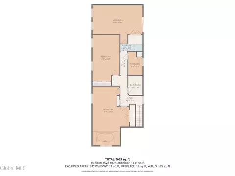 Floorplan - 159 Lorraine Ave, Schenectady, NY 12304 photo 2 of 3