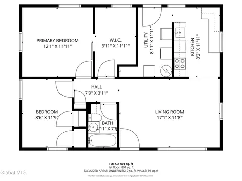 Floorplan - 247 Chiswell Rd, Schenectady, NY 12304 photo 1 of 1