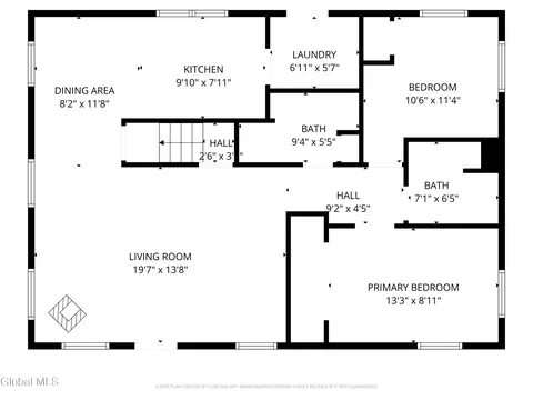 Floorplan - 120 Danforth Ave, Middleburgh, NY 12122 photo 1 of 2