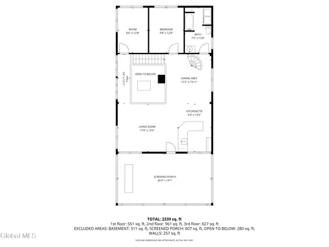Floorplan - 341 Schoonmaker Rd, Delanson, NY 12053 photo 2 of 4