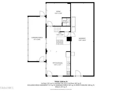 Floorplan - 341 Schoonmaker Rd, Delanson, NY 12053 photo 1 of 4