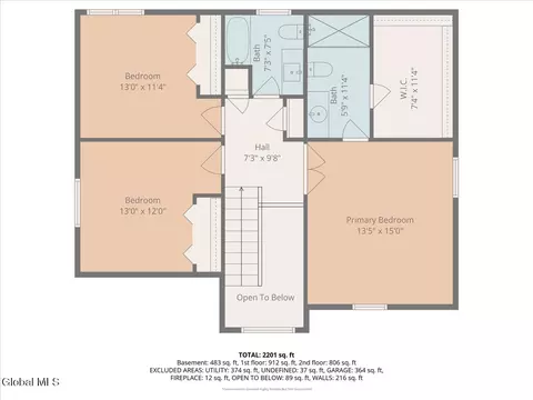 Floorplan - 33 Harwick Dr, Glenmont, NY 12077 photo 2 of 3