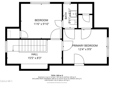 Floorplan - 32 Priscilla Ln, Schenectady, NY 12306 photo 3 of 4