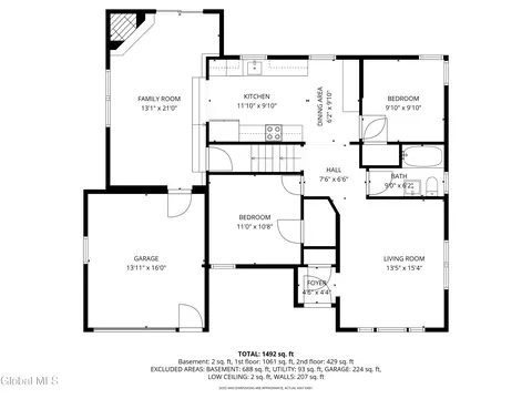 Floorplan - 32 Priscilla Ln, Schenectady, NY 12306 photo 2 of 4