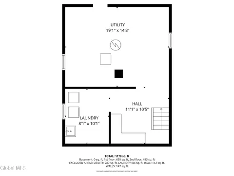 Floorplan - 837 Harrison Ave, Schenectady, NY 12306 photo 4 of 4