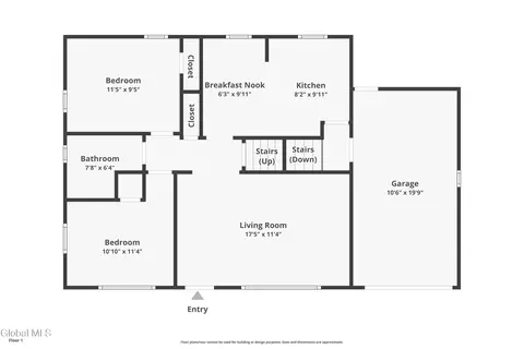 Floorplan - 1815 Curry Rd, Schenectady, NY 12306 photo 2 of 2