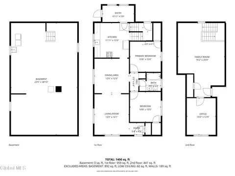 Floorplan - 222 Edward St, Schenectady, NY 12304 photo 4 of 4