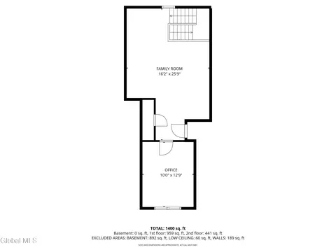 Floorplan - 222 Edward St, Schenectady, NY 12304 photo 2 of 4