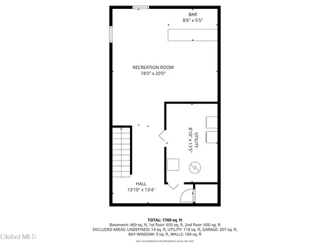 Floorplan - 1229 Coplon Ave, Schenectady, NY 12309 photo 2 of 4