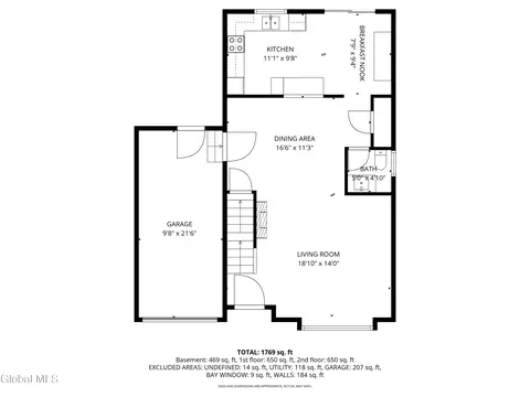 Floorplan - 1229 Coplon Ave, Schenectady, NY 12309 photo 4 of 4