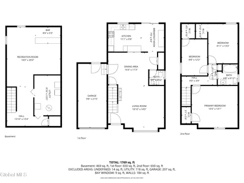 Floorplan - 1229 Coplon Ave, Schenectady, NY 12309 photo 1 of 4