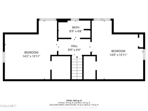 Floorplan - 57 Spring Rd, Schenectady, NY 12302 photo 2 of 3