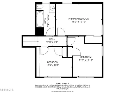 Floorplan - 6 St Thomas Ln, Schenectady, NY 12304 photo 7 of 8