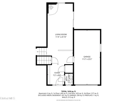 Floorplan - 6 St Thomas Ln, Schenectady, NY 12304 photo 1 of 8