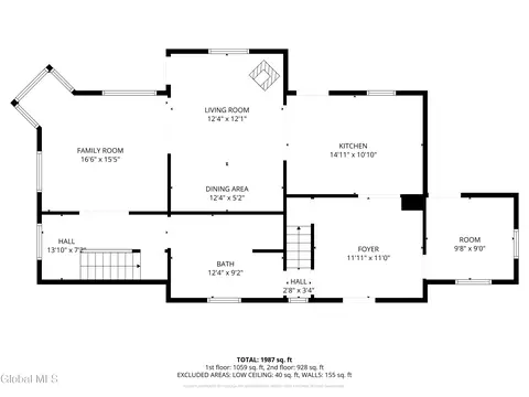 Floorplan - 7 Union St, Schenectady, NY 12305 photo 1 of 3
