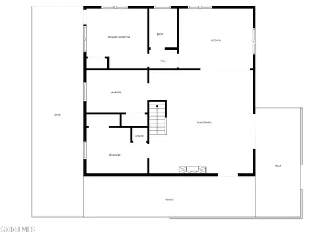Floorplan - 11 Lakeview Ter, Hadley, NY 12835 photo 1 of 2