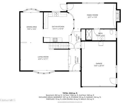Floorplan - 4 Colomba Dr, Schenectady, NY 12306 photo 2 of 4