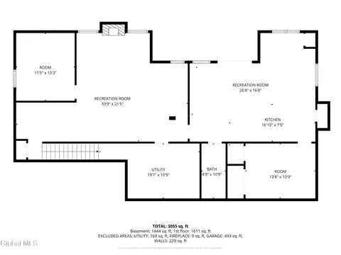 Floorplan - 70 Smith Rd, Mechanicville, NY 12118 photo 1 of 3