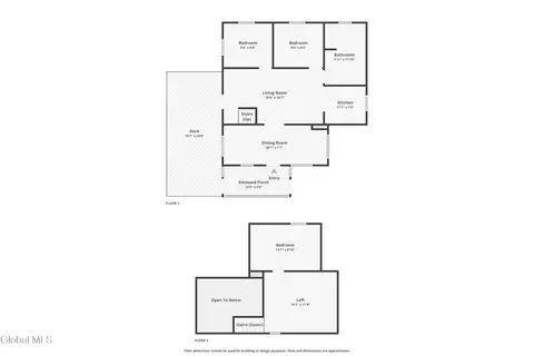 Floorplan - 111 Pike St, Broadalbin, NY 12025 photo 1 of 5